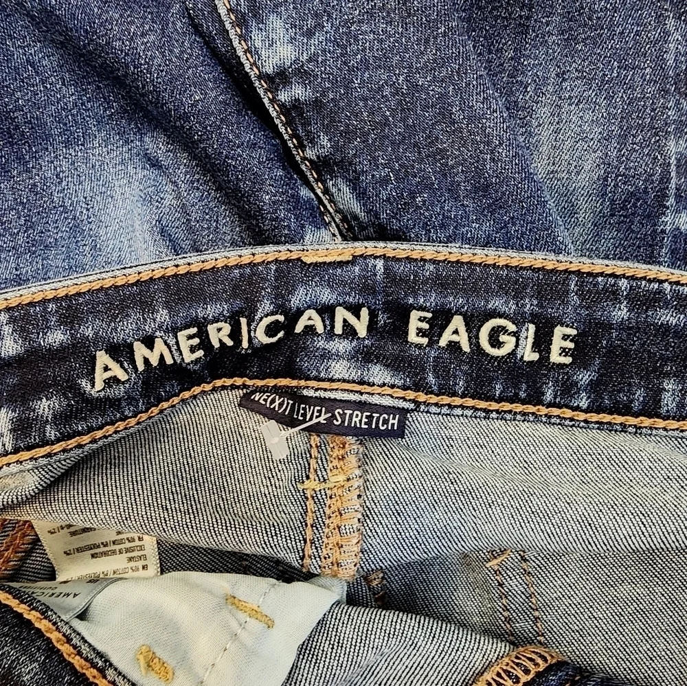 American Eagle Outfitters Next-level Stretch Super Hi Rise Crop Jegging